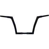 FAT BAGGERS INC. 708012B Fat Baggers Inc. Handlebar - Flat Top - 12" - Black 708012-B