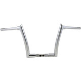 FAT BAGGERS INC. 806012 Fat Baggers Inc. 1-1/2" Ez Install Pointed Top Handlebar - 12" - Chrome 806012