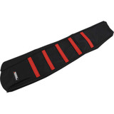 MOOSE RACING CRF45021331 Moose Racing Ribbed Seat Cover - Black Cover/Red Ribs - Honda Crf45021-331