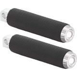 ROUGH CRAFTS RC400001 Rough Crafts Foot Peg - Chrome - Knurled Rc-400-001