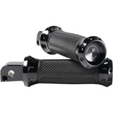 PERFORMANCE MACHINE (PM) 00351245MB Performance Machine (Pm) Over Drive Footpeg - M8 - Passenger - Black 0035-1245M-B