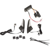 CIRO 40017 Ciro Light Kit For Tour-Pak - Snakeyes - Black 40017