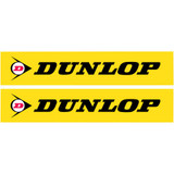 FACTORY EFFEX 027065 Factory Effex Fx Swingarm Sticker - Dunlop - Yellow 02-7065