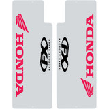 Factory Effex Fork Shield Decal - Upper - Honda - Red 06-38302