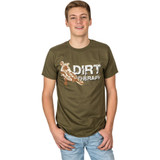 Tecmate Optimate Dirt Therapy T-Shirt - Military Green - 2Xl Ta-241Mg