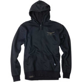 FACTORY EFFEX 2588802 Factory Effex Goldwing Icon Zip-Up Hoodie - Black - Medium 25-88802