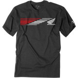 Factory Effex Honda Speed T-Shirt - Heather Charcoal - Medium 19-87302