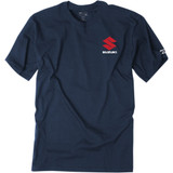 Factory Effex Suzuki Shutter T-Shirt - Navy - Medium 20-87402
