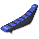 Sdg 6-Ribbed Seat Cover - Black Ribs/Blue Top/Black Sides 95945Kbk
