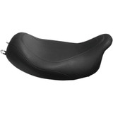 MUSTANG 76692 Mustang Seat - Wide Tripper Solo - Without Backrest - Smooth - Black - Fl '08+ 76692