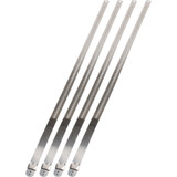 Dei Positive Locking Ties - 1/2" X 14" - Stainless Steel 010212 Dei Positive Locking Ties - 1/2" X 14" - Stainless Steel 010212