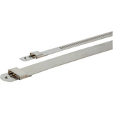 Dei Positive Locking Ties - 1/4" X 9" - Stainless Steel 010208 Dei Positive Locking Ties - 1/4" X 9" - Stainless Steel 010208