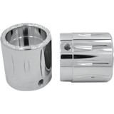 Avon Grips Front Axle Nut Cover - Chrome - Rival - Large/Small Axl-Riv-Ch-Tour