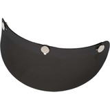 Z1R 0132-0558 Z1R 3-Snap Bubble Visor - Black