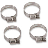 MOOSE RACING 1146412 Moose Racing Clamp Hose - Stainless Steel - 13-32 Mm - 4-Pack 114-6412