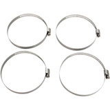 MOOSE RACING 1146444 Moose Racing Clamp Hose - Stainless Steel - 58-83 Mm - 4-Pack 114-6444