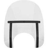 Memphis Shades Memphis Slim Windshield - 15" - 9" Headlight Cutout - Clear Meb4120
