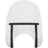 Memphis Shades Memphis Slim Windshield - 17" - 9" Headlight Cutout - Clear Meb4220