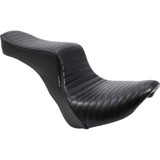 LE PERA LY020PT Le Pera Cherokee Seat - Pleated - Black - Fx/Fl '18-'23 Ly-020Pt