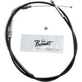 BARNETT 1.01E+11 Barnett Black Vinyl Idle Cable - +6" 101-30-40026-06