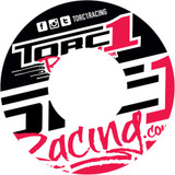 TORC1 81120402 Torc1 Grip Donuts - Red/Black 8112-0402