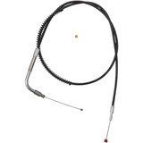 BARNETT 1.01E+11 Barnett Black Vinyl Throttle Cable - +3" 101-30-30025-03