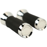 La Choppers Grips - Tbw - Chrome La-7492-00