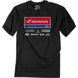 FACTORY EFFEX 2487326 Factory Effex Honda 21 Racewear T-Shirt - Black - Xl 24-87326