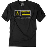 FACTORY EFFEX 2487622 Factory Effex Rockstar 21 Racewear T-Shirt - Black - Medium 24-87622