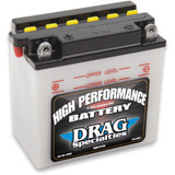 DRAG SPECIALTIES 2113-0007 Drag Specialties High Performance Battery - 12N7-4A