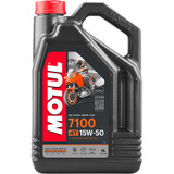 MOTUL 104299 Motul 7100 4T Synthetic Oil - 15W-50 - 4L 104299