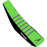 D'COR VISUALS 3020452 D'Cor Visuals Seat Cover - Black/Green/Gray - Kx250F/450F '12-'16 30-20-452