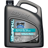 BEL-RAY 99530B4LW Bel-Ray Thumper Synthetic Blend 4T Oil - 15W-50 - 4L 99530-B4Lw
