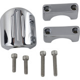 Dakota Digital Chrome Clamp Mount - For 1" T-Bar/Riser Handlebar Bkt-5001