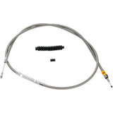 BARNETT 102301000000 Barnett High-Efficiency Stainless Steel Clutch Cable For Harley-Davidson - +6" 102-30-10006-06