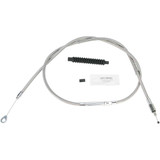 BARNETT 102301000000 Barnett High-Efficiency Stainless Steel Clutch Cable For Harley-Davidson - +6" 102-30-10039-06