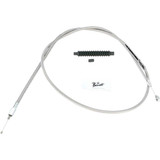 BARNETT 10230100358 Barnett High-Efficiency Stainless Steel Clutch Cable For Harley-Davidson - +8" 102-30-10035-8