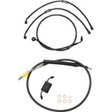 La Choppers Handlebar Cable/Brake Line Kit - Quick Connect - 18" - 20" Ape Hanger Handlebars - Midnight La-8157Kt-19M La Choppers Handlebar Cable/Brake Line Kit - Quick Connect - 18" - 20" Ape Hanger Handlebars - Midnight La-8157Kt-19M