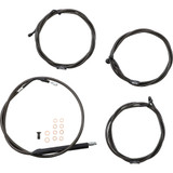 La Choppers Handlebar Cable/Brake Line Kit - 15" - 17" Ape Hanger Handlebars - Midnight La-8056Kt-16M La Choppers Handlebar Cable/Brake Line Kit - 15" - 17" Ape Hanger Handlebars - Midnight La-8056Kt-16M