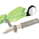 POWERMADD 34257 Powermadd Mirror - Star Series - Side View - Round - Large - Black - Each 34257