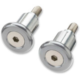 MOOSE RACING 1BEC0661PSPM Moose Racing Bar End - Silver 1Bec0661-Pspm