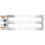 WOODY'S 252STEMP Woody'S Studding Template - Track - 128" - 2.52" Pitch 252S-Temp