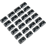 Stud Boy Double Backer Plates - Black - For Single Ply - 24 Pack 2522-P1-Blk