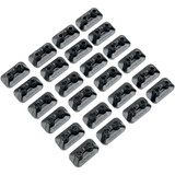 STUD BOY 2522P1BLK Stud Boy Double Backer Plates - Black - For Single Ply - 24 Pack 2522-P1-Blk