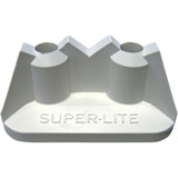 Stud Boy Double Backer Plates - White - For Single Ply - 24 Pack 2522-P1-Wht