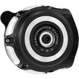 Performance Machine (Pm) Vintage Air Cleaner - Contrast Cut 0206-2131-Bm