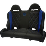 Performance Bench Seat - Black/Blue - Maverick X3 '16-'20 Pebeblbdx