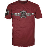 Lethal Threat Vintage Velocity Bandido Tequila T-Shirt - Burgundy - 2Xl Vv40161Xxl
