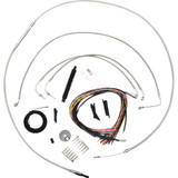 La Choppers Handlebar Cable/Brake Line Kit - Quick Connect - Complete - 12" - 14" Handlebars - Stainless La-8155Kt2-13 La Choppers Handlebar Cable/Brake Line Kit - Quick Connect - Complete - 12" - 14" Handlebars - Stainless La-8155Kt2-13