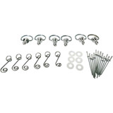 CYCLE PERFORMANCE PROD. CPP/9031 Cycle Performance Prod. D-Ring Kit - Silver Springs Cpp/9031